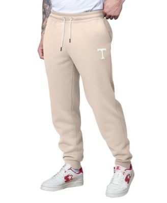 Men's Tan Tennessee Volunteers Red Zone Fleece Jogger Pants