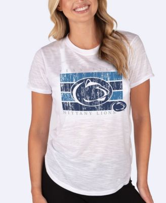 Women's White Penn State Nittany Lions Infuse Lightweight Slub Knit Top