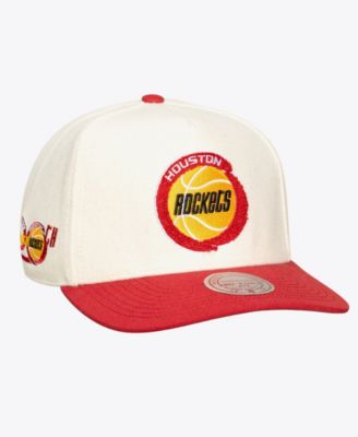 Men's and Women's Cream Houston Rockets Cream Team Pro Adjustable Hat