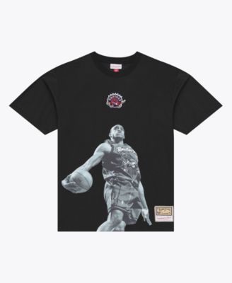 Men's Vince Carter Black Toronto Raptors Hardwood Classics Player T-Shirt