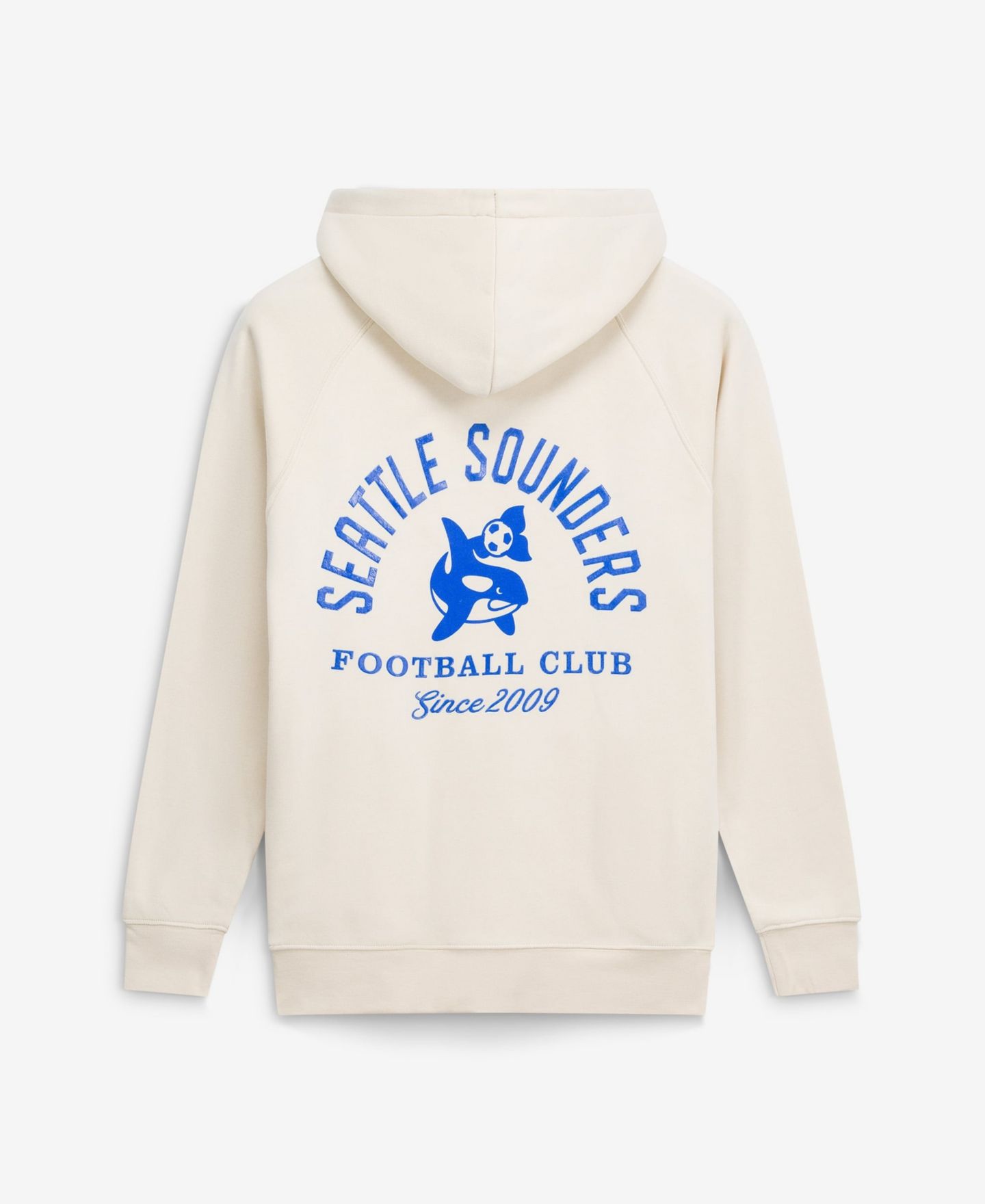 Худи Sportiqe Natural Seattle Sounders FC Olsen Tri-Blend Raglan — фото 2