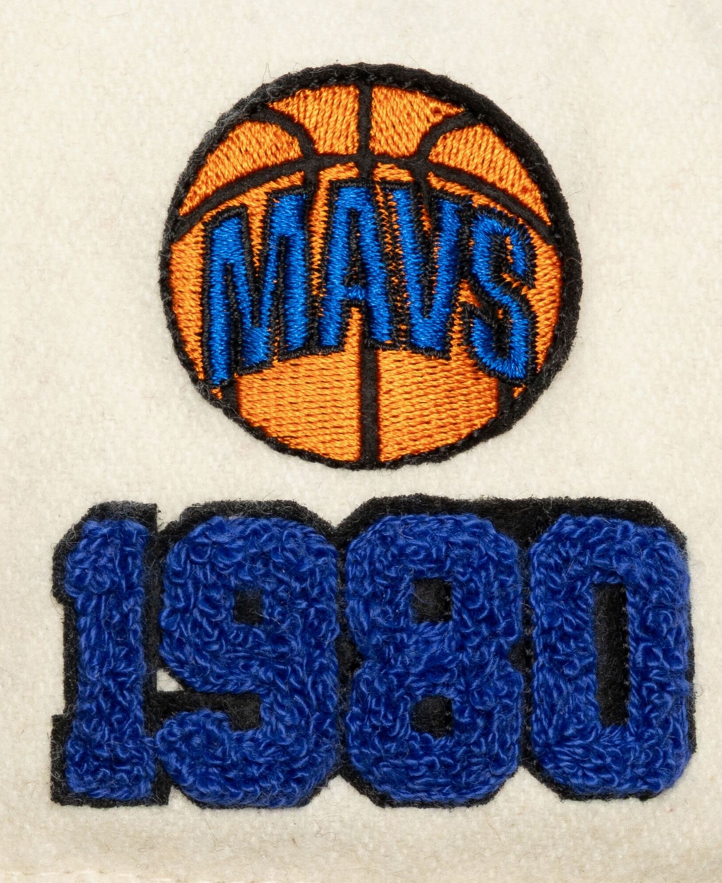Кепка Mitchell & Ness Cream Dallas Mavericks Cream Team Pro Adjustable Hat — фото 4