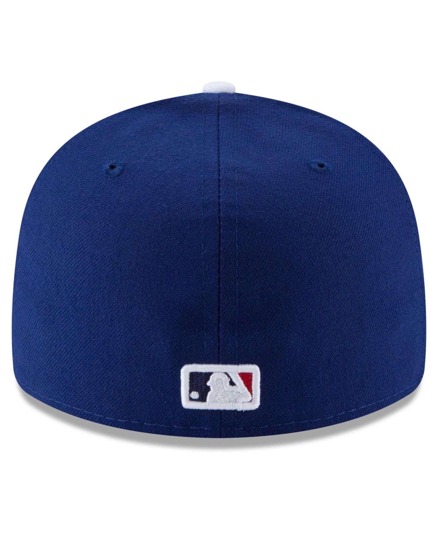 Мужская кепка New Era Royal Los Angeles Dodgers 2026 MLB Postseason Side Patch Low Profile 59FIFTY Fitted Hat — фото 4