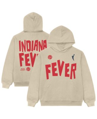 Men's and Women's Oatmeal Indiana Fever Established Hoodie