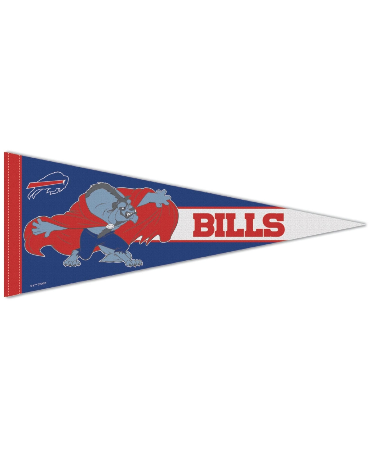 Wincraft Buffalo Bills Disney x Nfl Beast 12" x 30" Premium Pennant