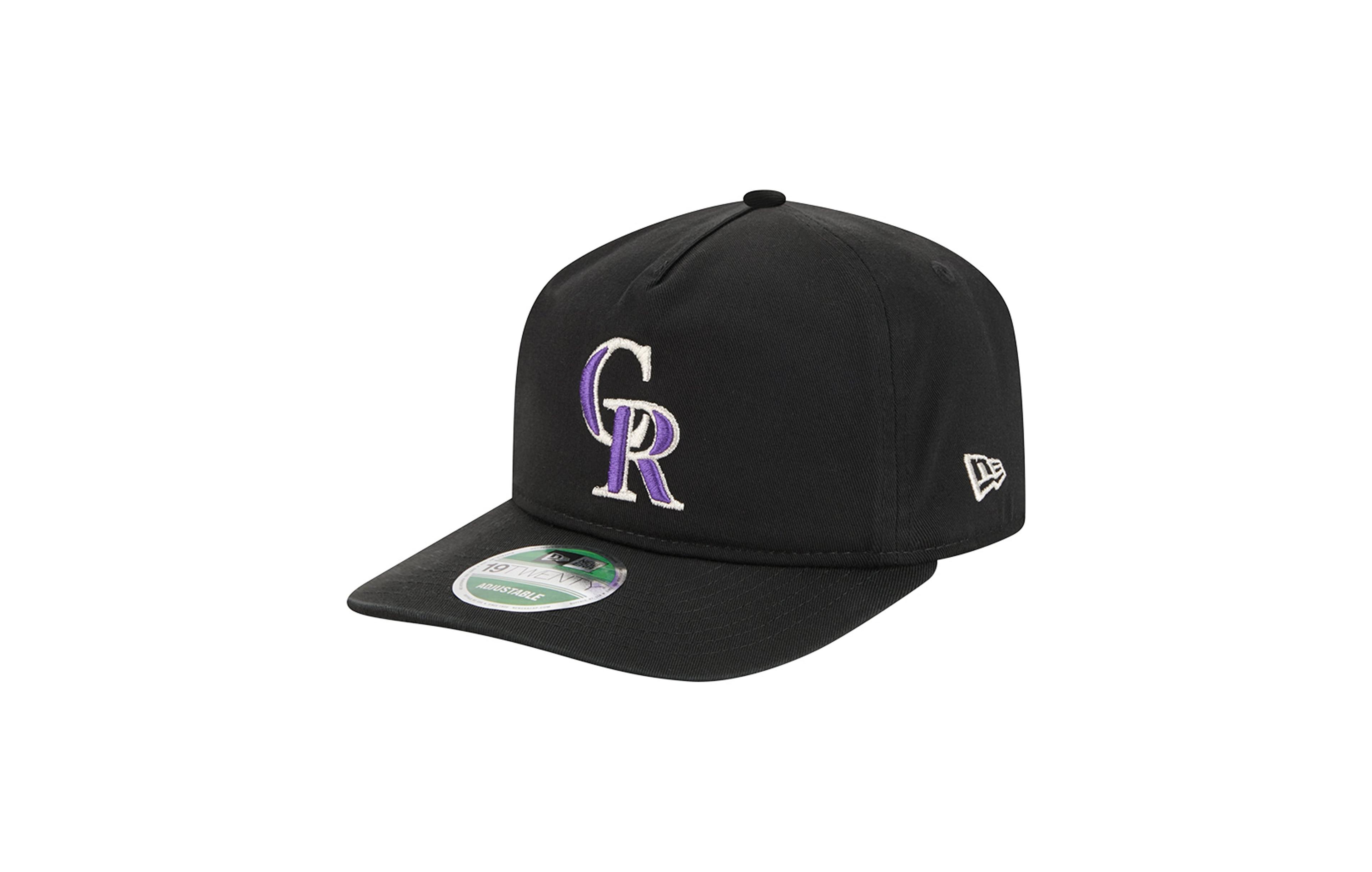 New Era Men's Black Colorado Rockies Team 19TWENTY Adjustable Hat