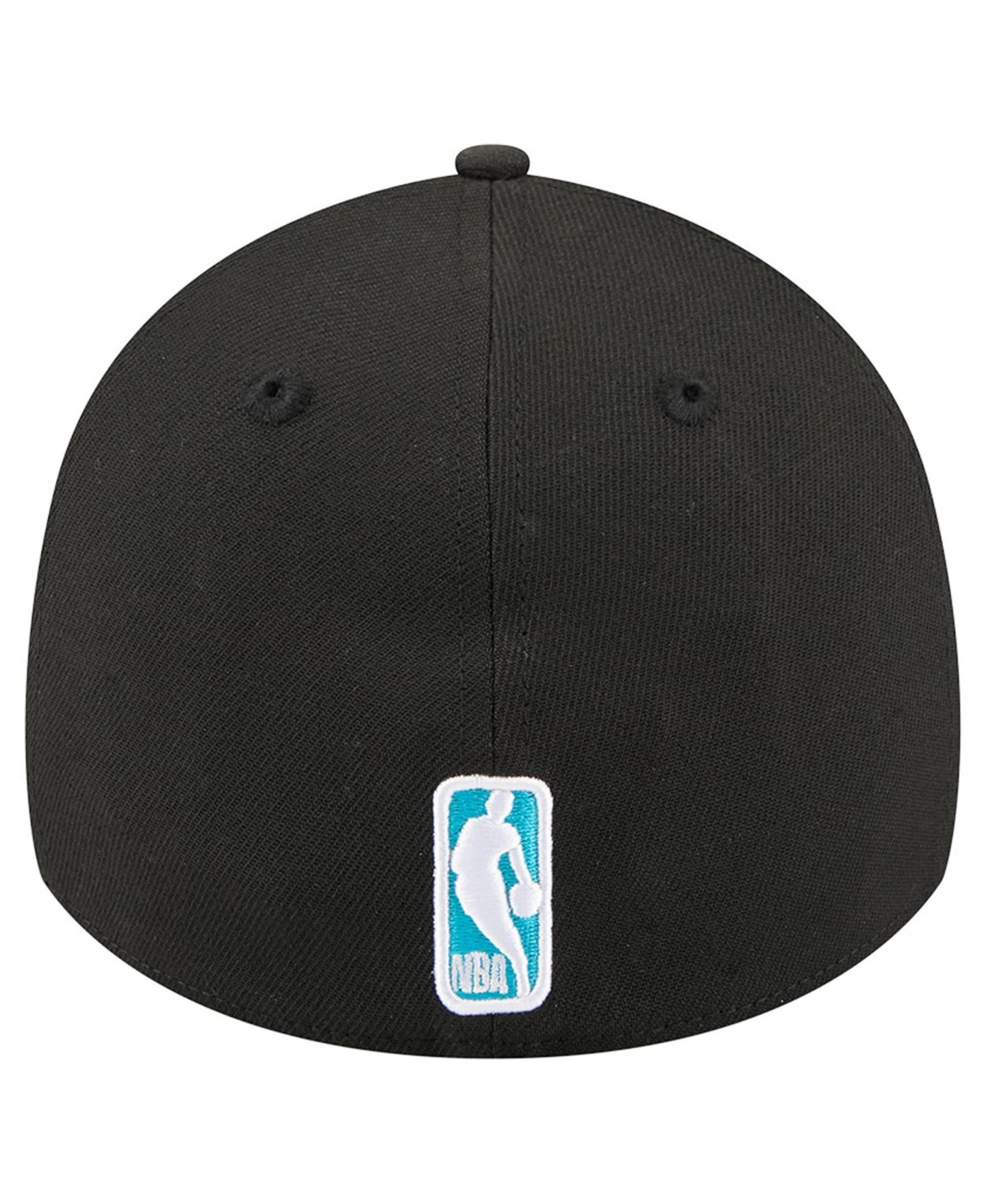 Мужская кепка New Era Black Charlotte Hornets 39THIRTY Flex Hat — фото 2
