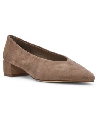 Women's Suki Block Heel Pointed Toe Pumps