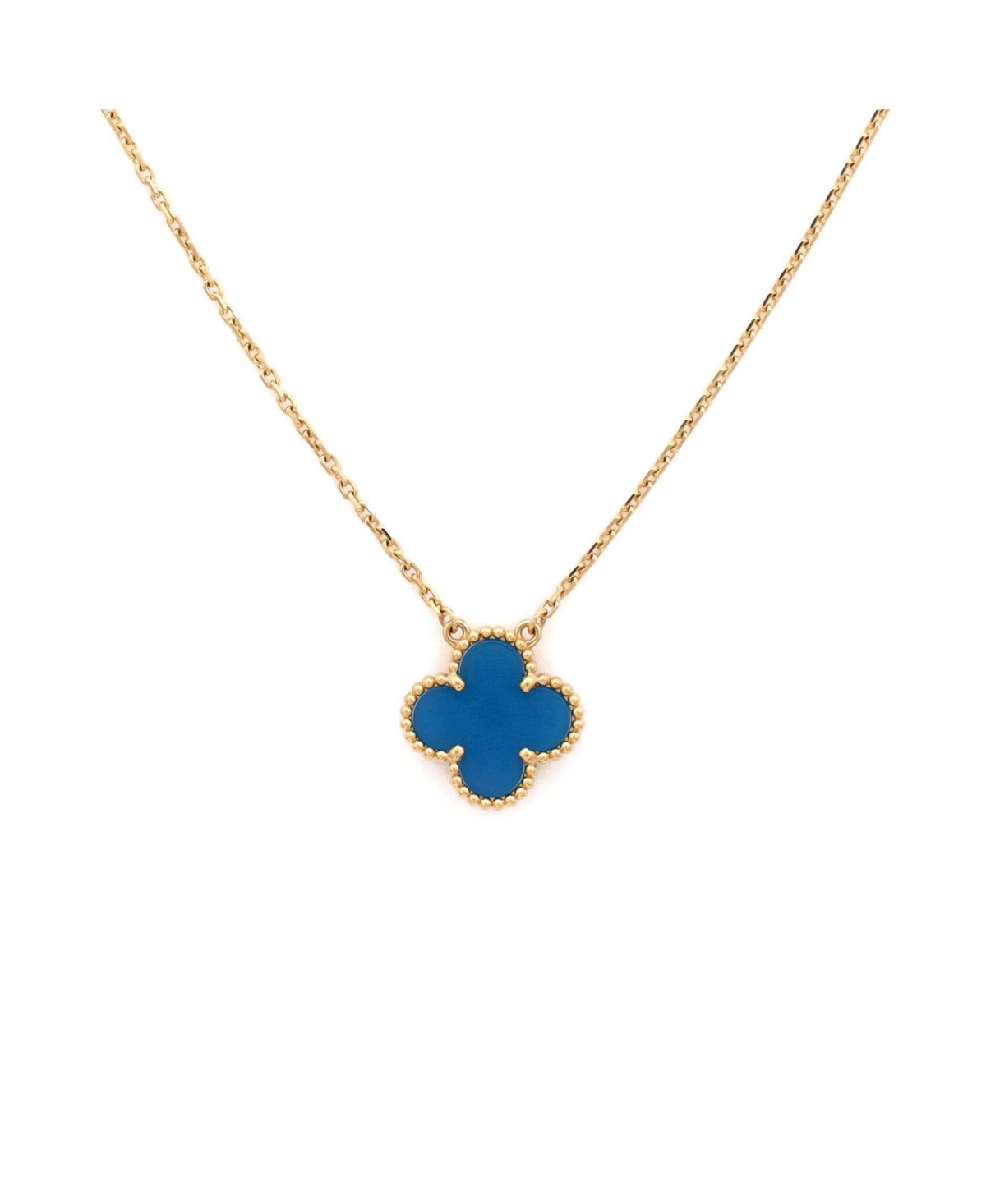 Pre-Owned Van Cleef and Arpels Vintage Alhambra Pendant Necklace - 18k yellow gold