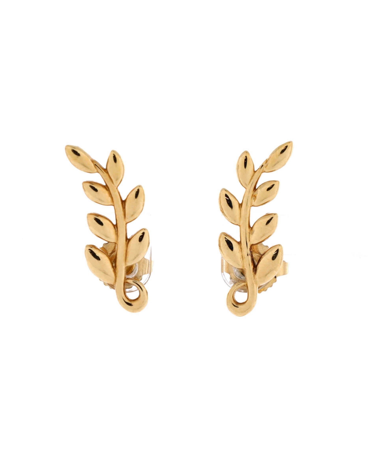 Pre-Owned Tiffany and Co Olive Leaf Climber Earrings
