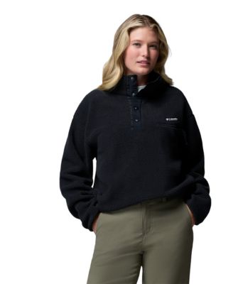 Women's Helvetia II Sherpa Fleece Cropped Pullover Jacket