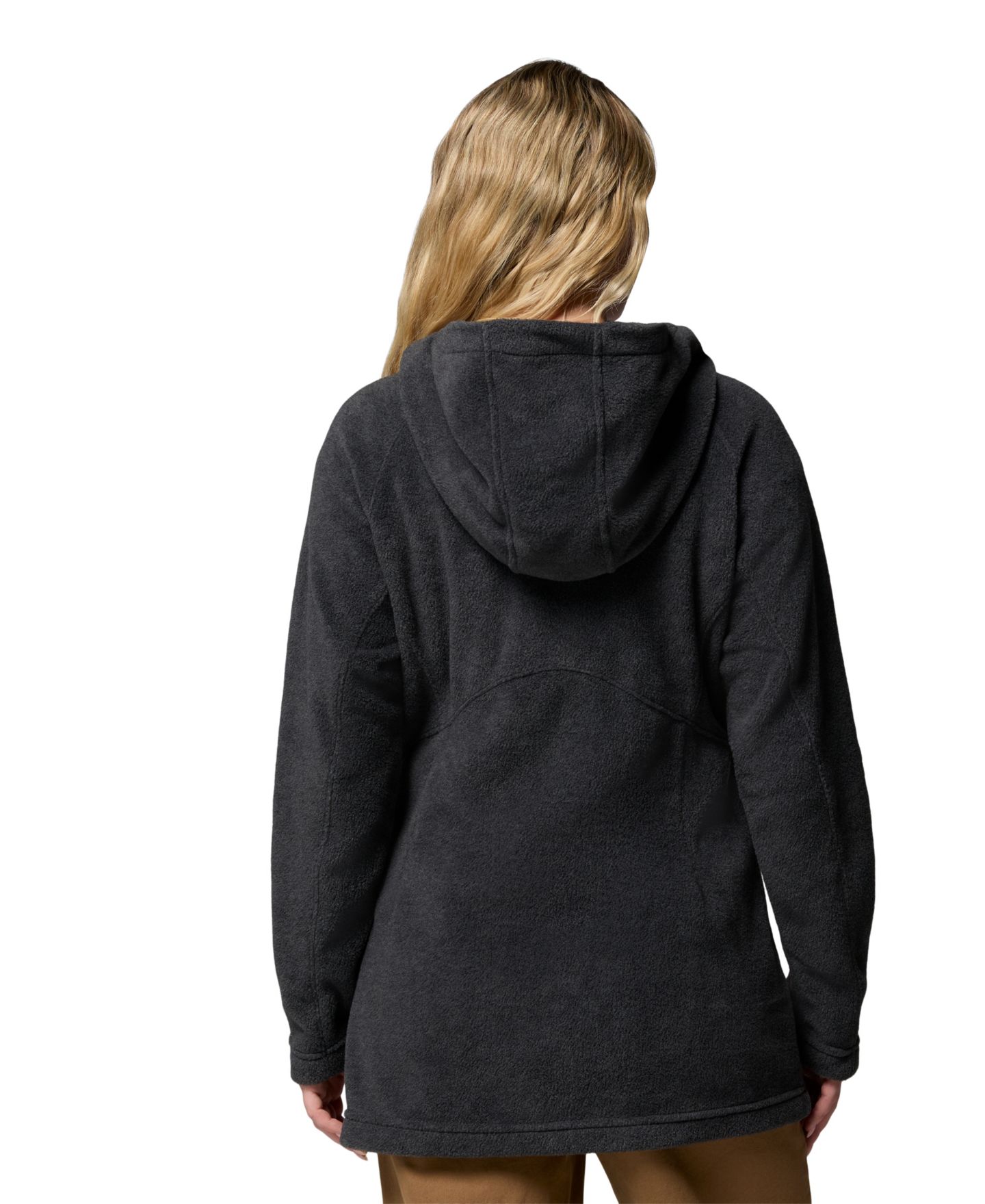 Женское худи Columbia Benton Springs™ II Full Zip Fleece, цвет: Чёрный — фото 15