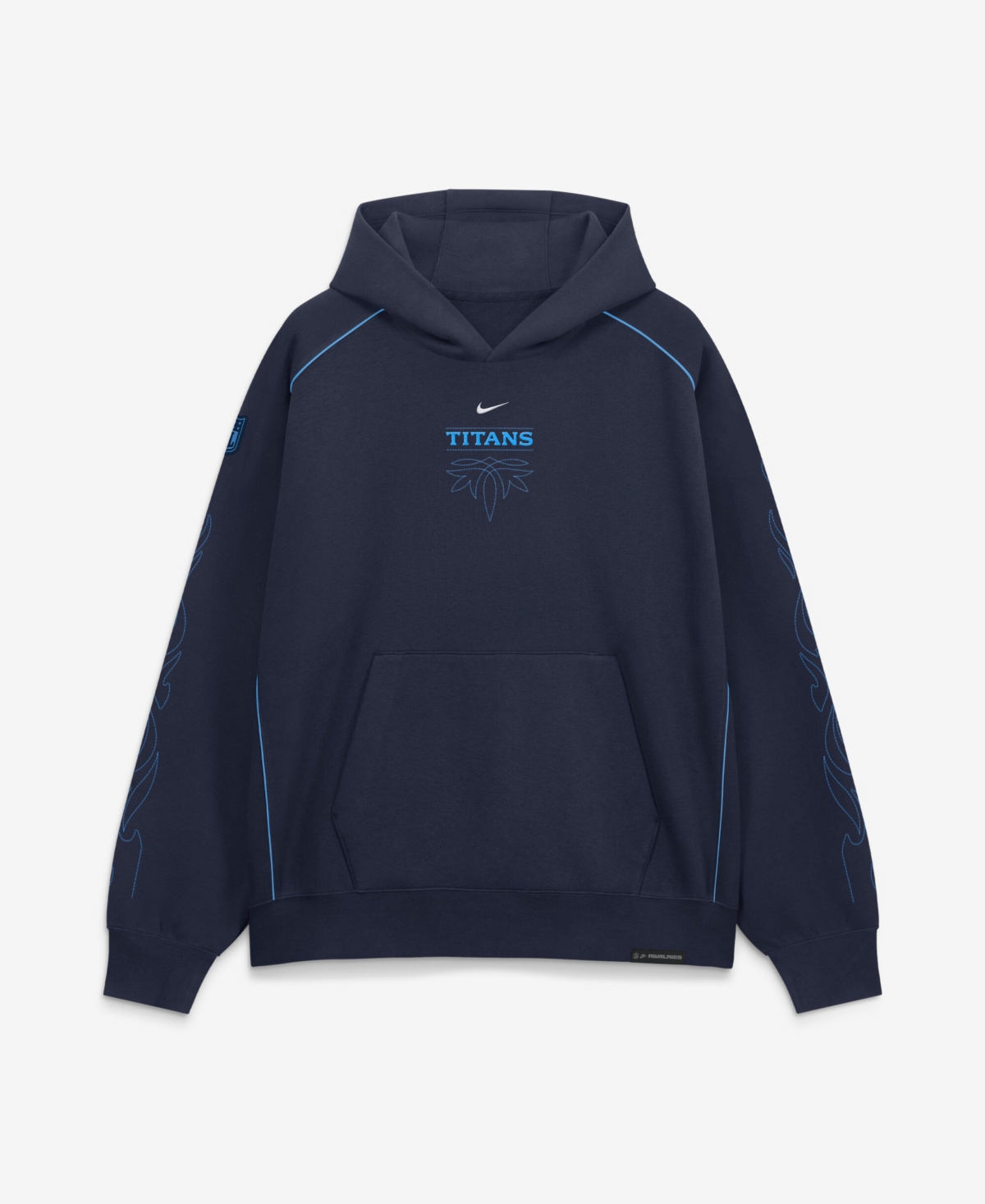 Nike Men's Navy/Blue Tennessee Titans 2026 Rivalries Collection Air Pullover Hoodie - Navy, Blue