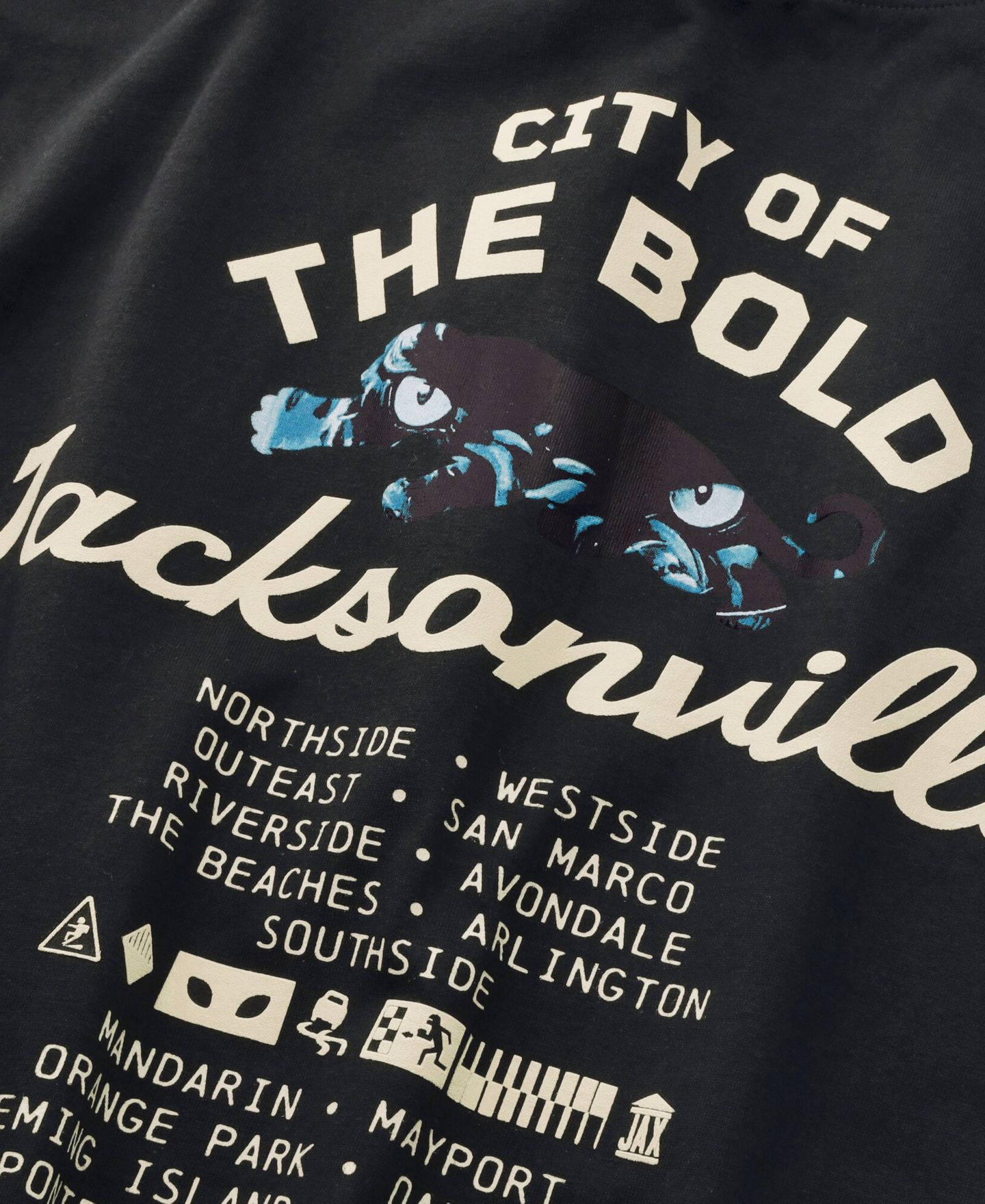Мужская футболка Nike Black Jacksonville Jaguars 2026 Rivalries Collection Boyfriend — фото 3