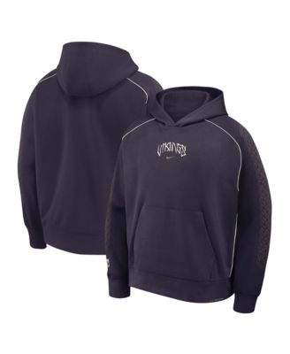 Men's Purple/Cream Minnesota Vikings 2026 Rivalries Collection Air Pullover Hoodie