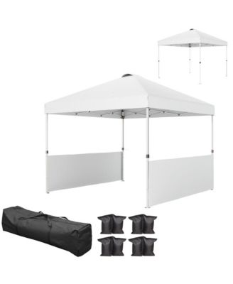 Party Tent,Metal, Oxford Fabric Construction, Quick setup and fold with a carry bag for easy