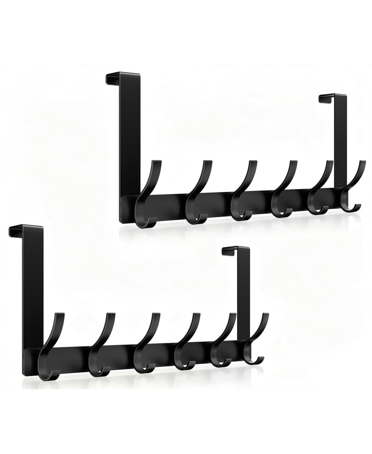Cyqbd 2 Pack Over Door Hook Hanger Towel Rack Bathroom Hardware Coat Accessories 12
