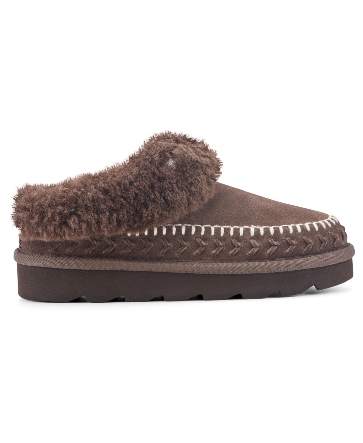 Женские сабо Earth Cressa Cozy Suede Plaform Slip-On Mules, цвет: Замшевый — фото 2