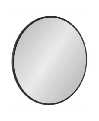 Caskill Round Framed Wall Mirror 30 Inch Diameter Modern Circle Bathroom Mirror for Over Sink