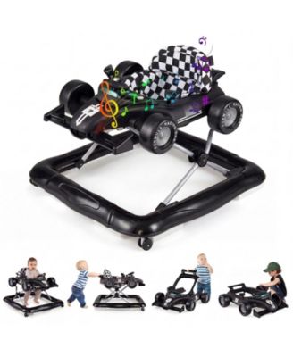 4-in-1 Convertible Push Activity Center, Adjustable Height with Music Box, Ages 6-18 Months