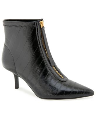 Women's Udaya Pointed Toe Zip Front Ankle Booties