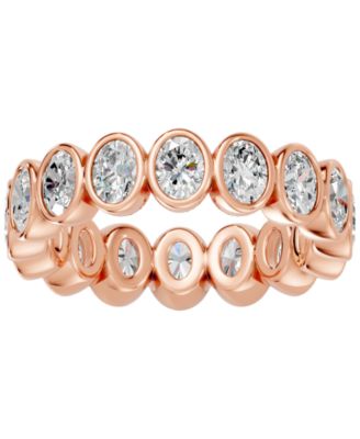 Diamond Round Full Eternity Band Ring (3 ct. t.w.) in 14k White, Yellow, Rose Gold or Platinum