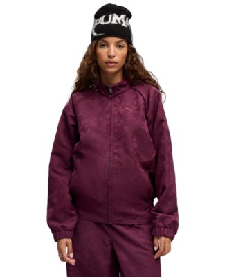 Women's Ess Elevated Darling Floral Water-Resistant Track Jacket