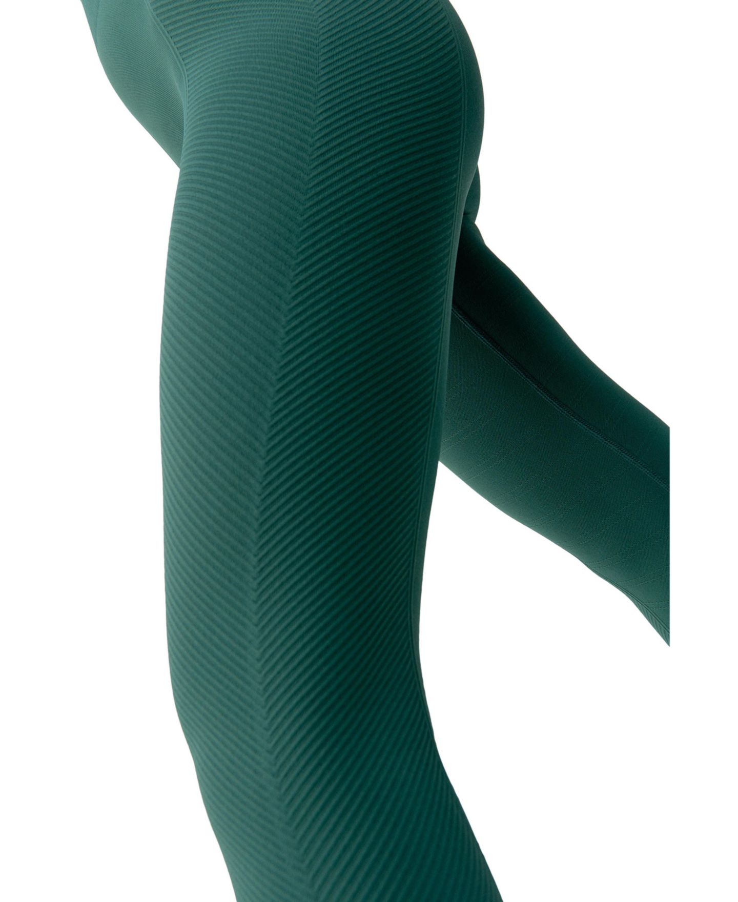 Женские леггинсы Born Living Yoga Naisha Seamless High Rise Sport, цвет: Мох — фото 5
