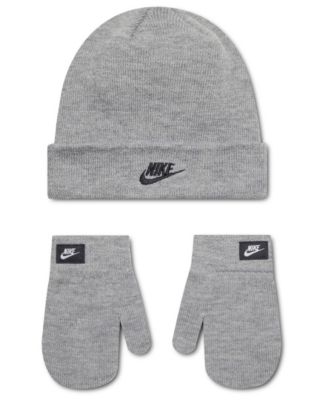 Toddler Boys' and Girls' 2T-4T Nan Futura Beanie Hat and Mittens, 2-Piece Set