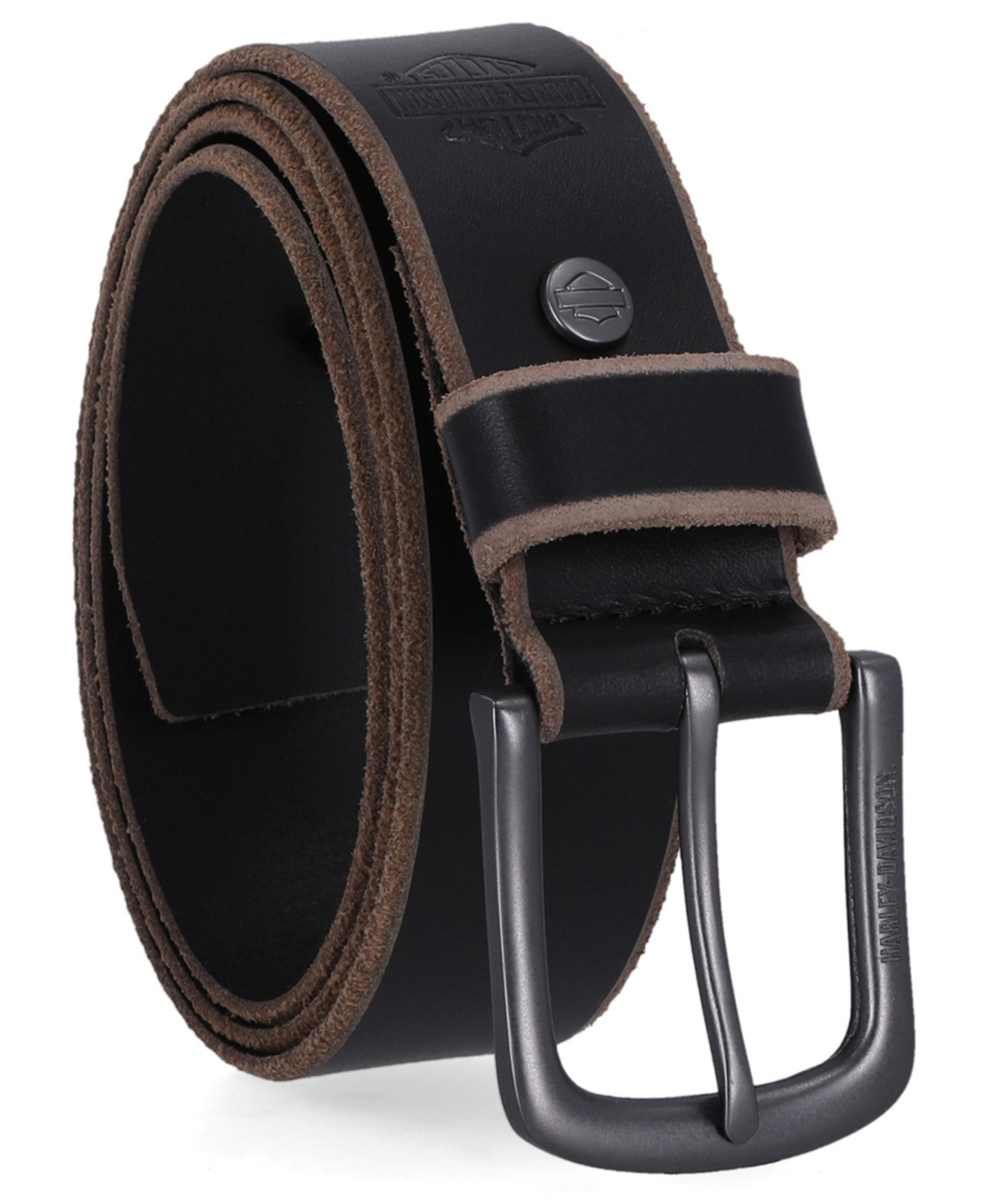 Harley Davidson Men's Raw Edge Bridle Belt
