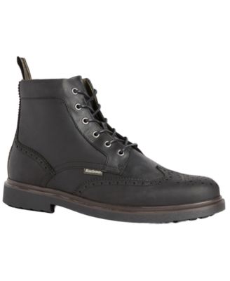 Men's Barmoor Brogue Cleated-Sole Boots
