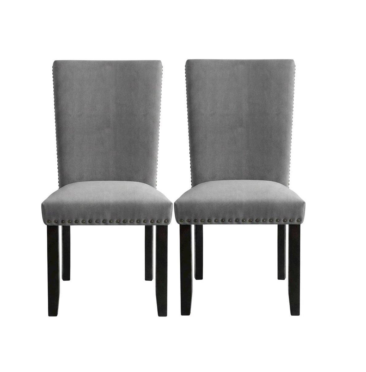 Starlight Canyon Home Comfortable Seat Modern Design Upholstered Side Chair - Gray
