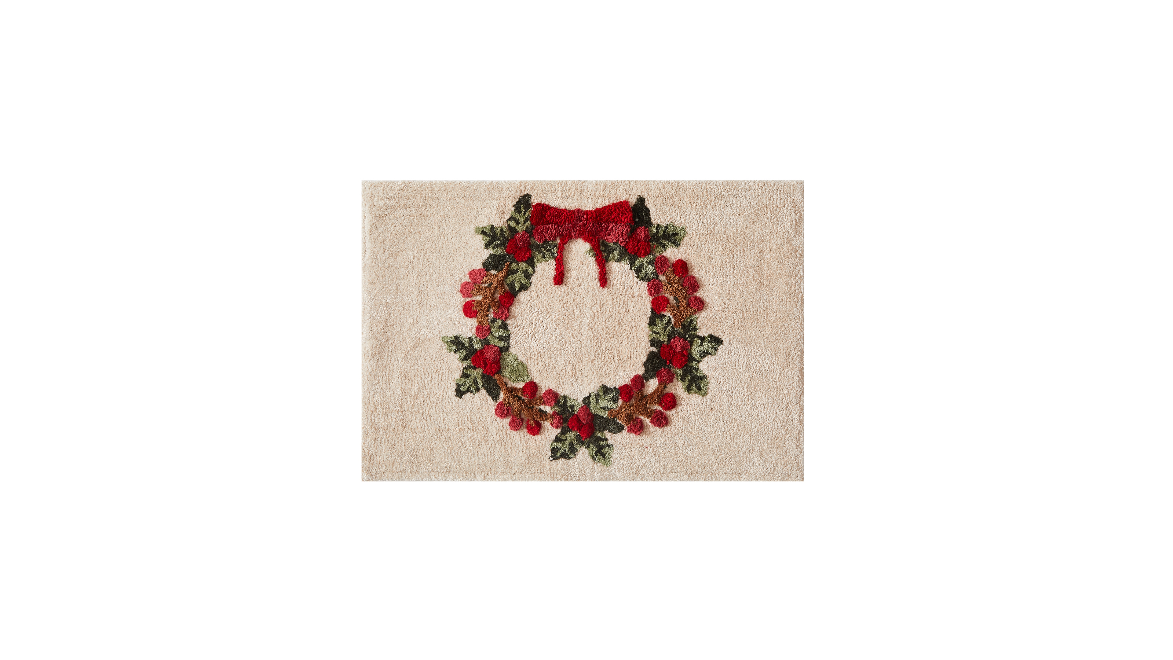 Avanti Patchwork Plaid Decorative Holiday Bath Rug, 20" x 30"