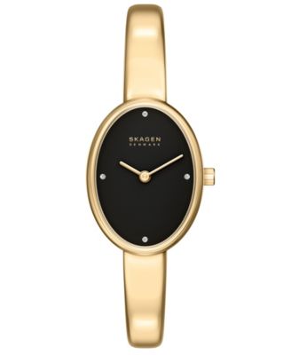 Women's Anita Quartz Analog Gold-Tone Stainless Steel Bangle Watch 20mm