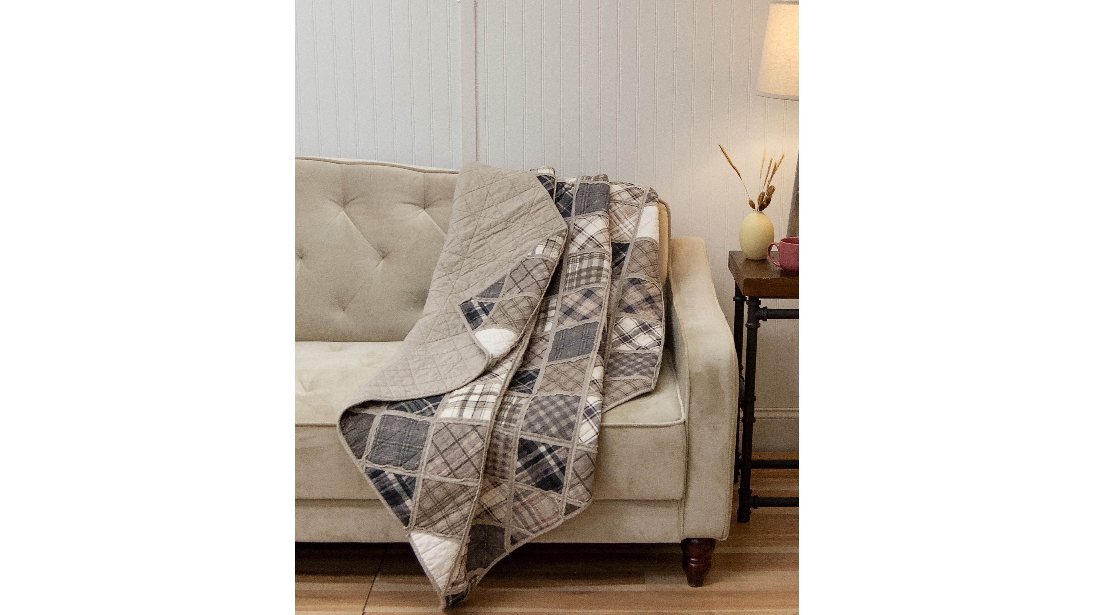 Donna Sharp Driftwood Cotton Throw, 50" x 60"
