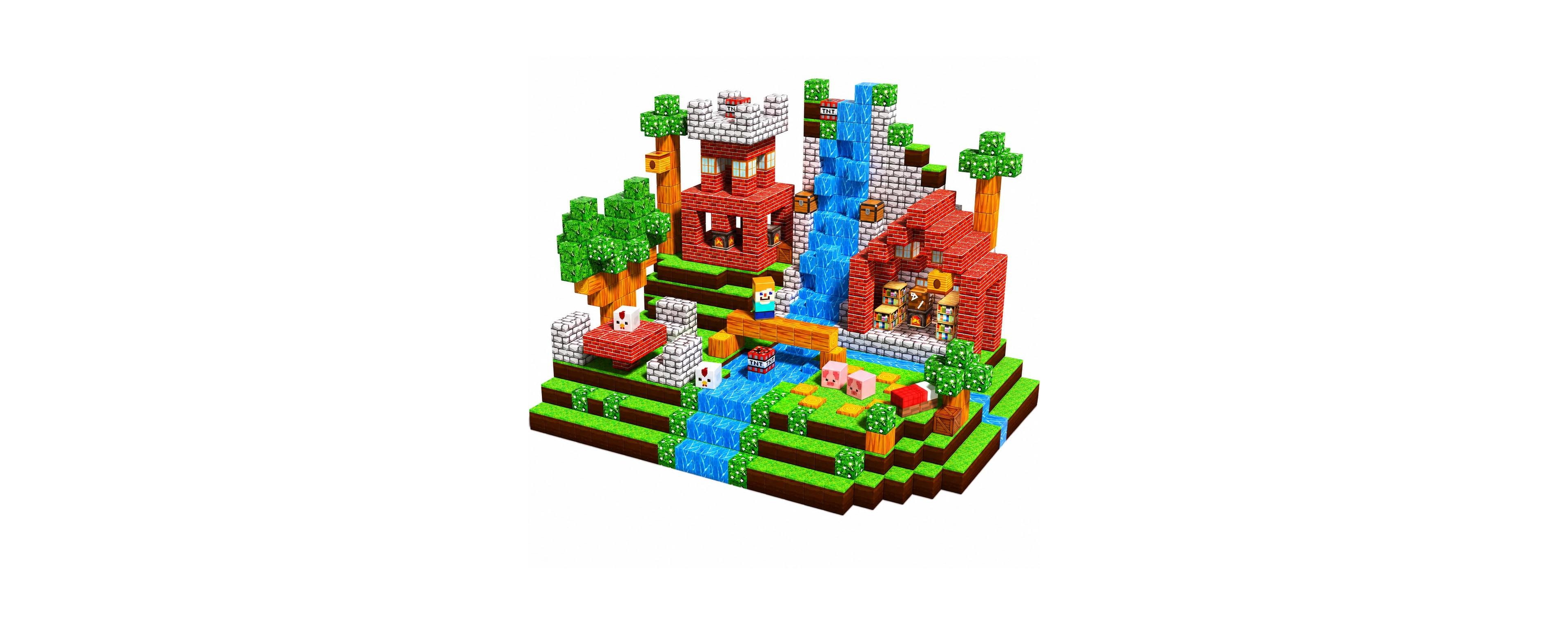 Gnuadz Magnetic 100-Piece Building Blocks Set, Ages 3+