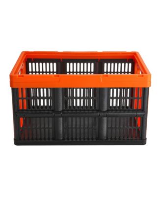 3-Pack 45 L Collapsible Folding Storage Baskets with Handles