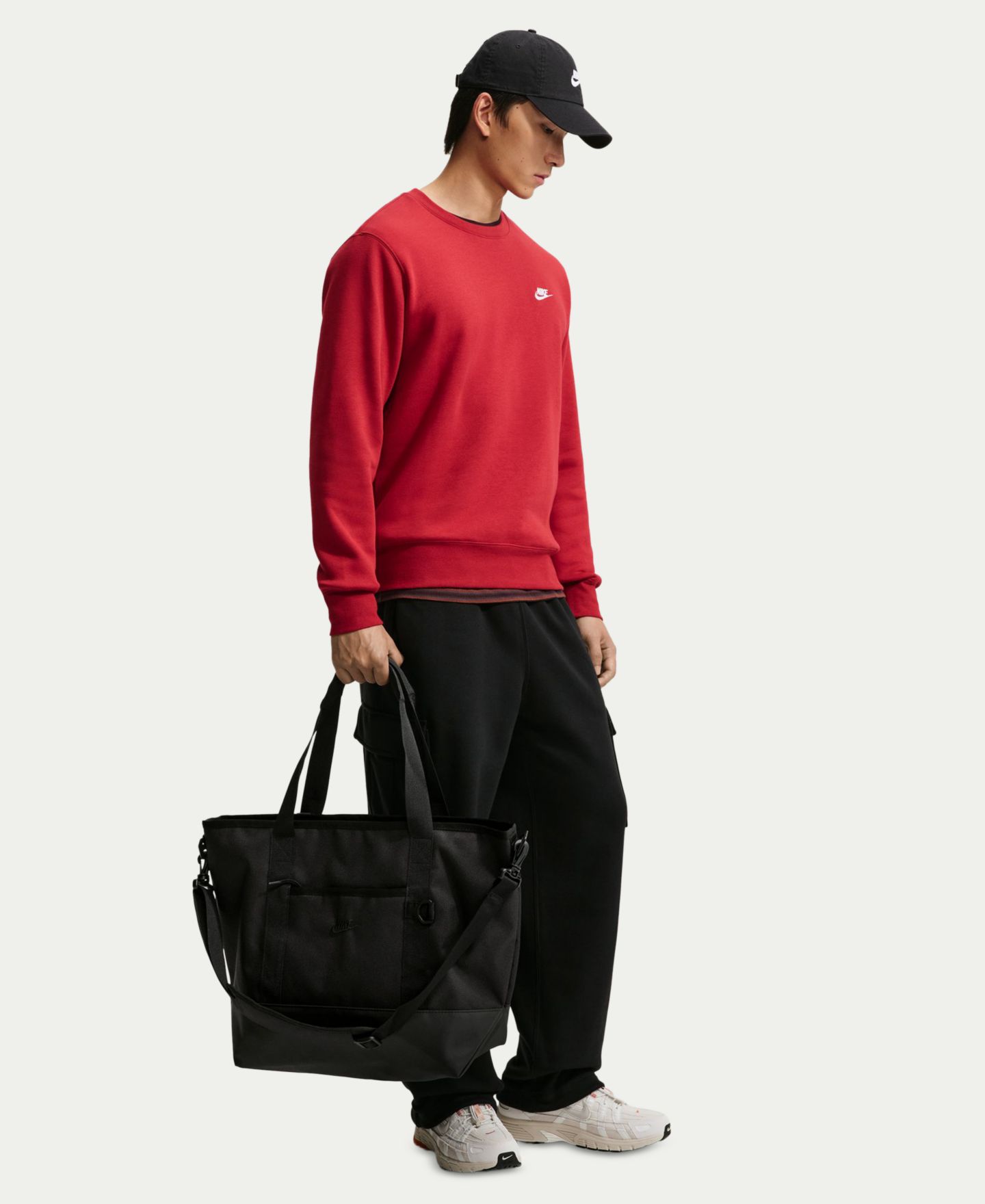 Мужская сумка Nike Heritage Laptop Tote, цвет: Чёрный — фото 7
