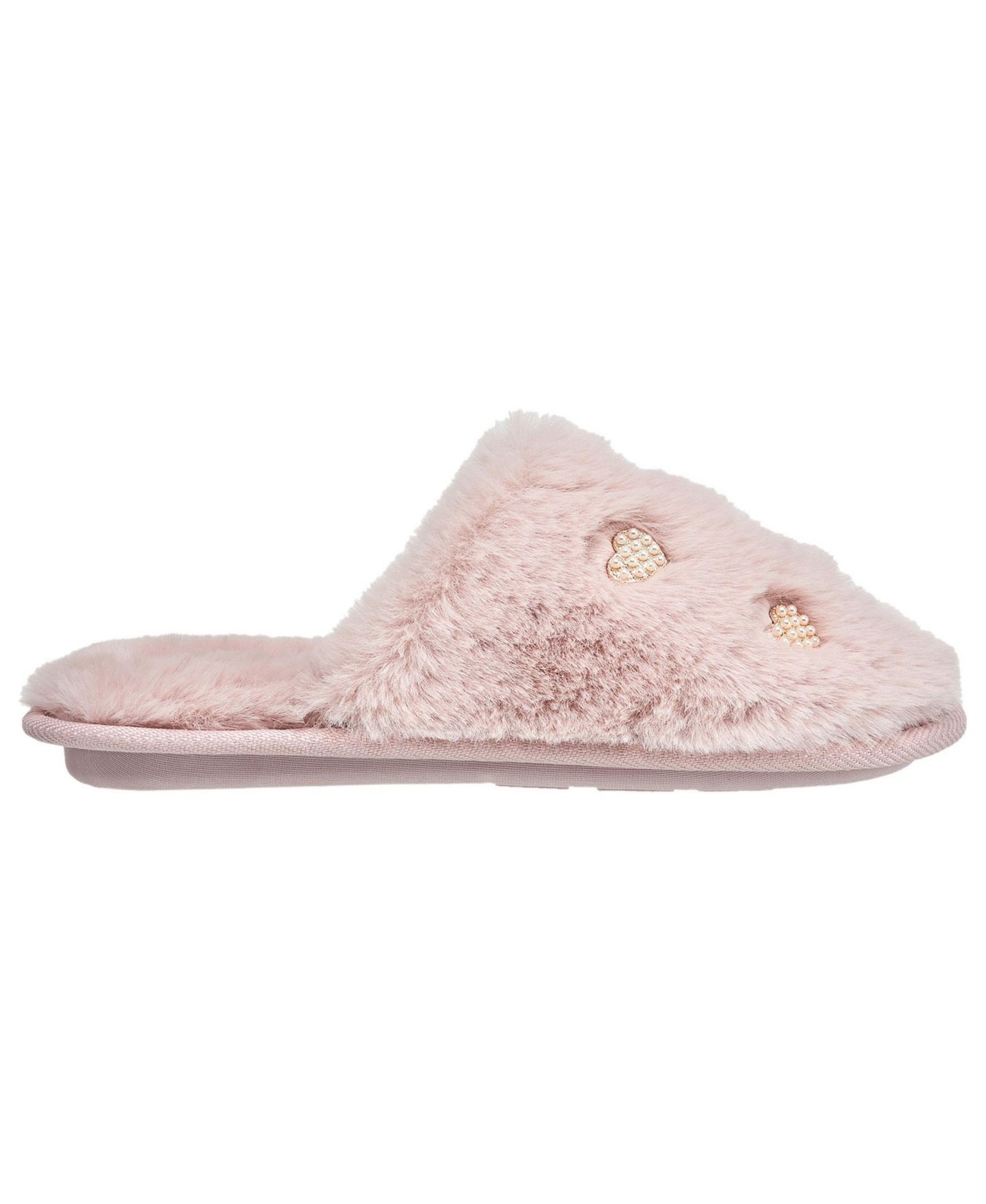 Женские тапочки Thalia Sodi Poet Heart Gem Slipper, цвет: Розовый — фото 2