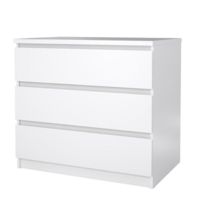 3 Drawer Dresser - Modern 3 Drawer Dresser for Bedroom, Closet, or Entryway - Sleek and Functional Three Drawer Dresser for Compact