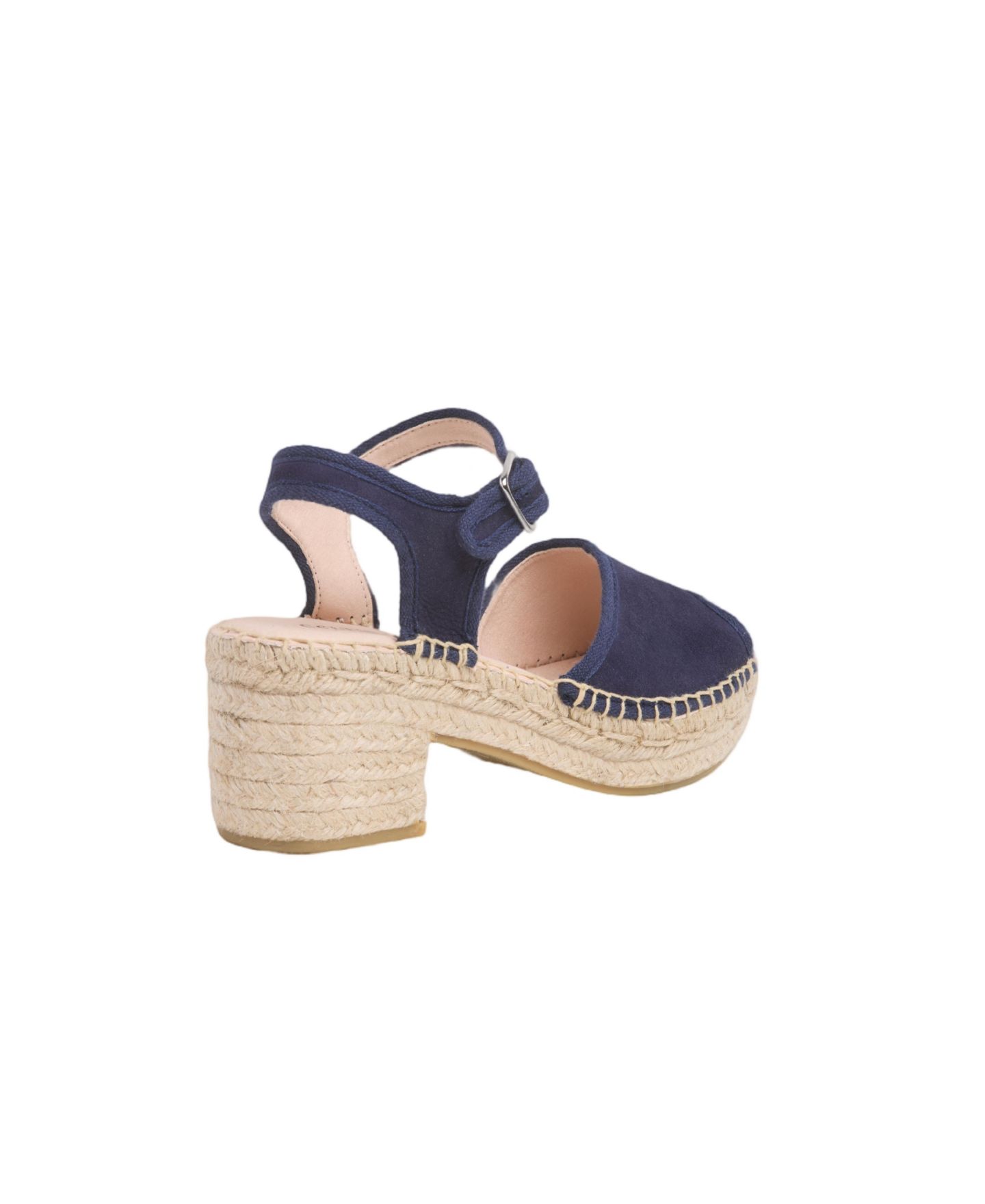 Женские сандалии Celtic & Co. Block-Heel Espadrille Ankle Strap, цвет: Тёмно-синий — фото 5