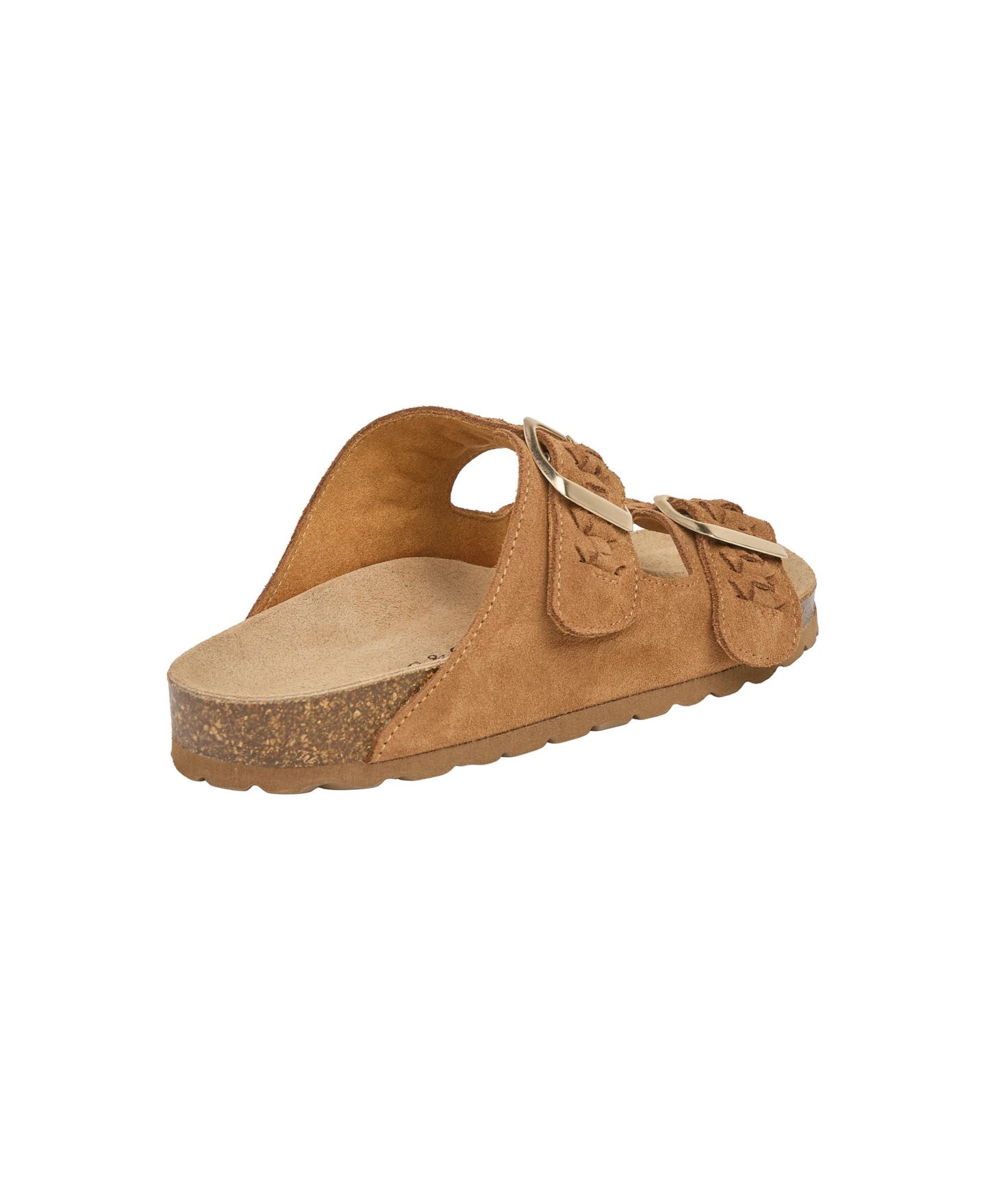 Женские сандалии Celtic & Co. Plait Detail Suede Round-Toe Flatform, цвет: Рыжевато-коричневый — фото 3
