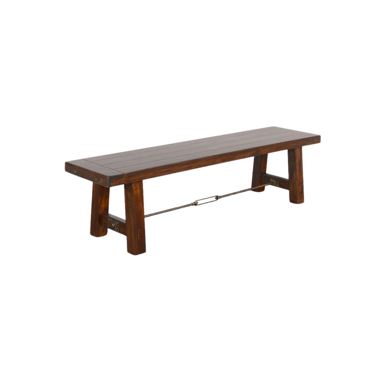 Starlight Canyon Home Beige Wood Bench, Solid Wooden Bench for Indoor Use, Small Entryway Bench - Beige