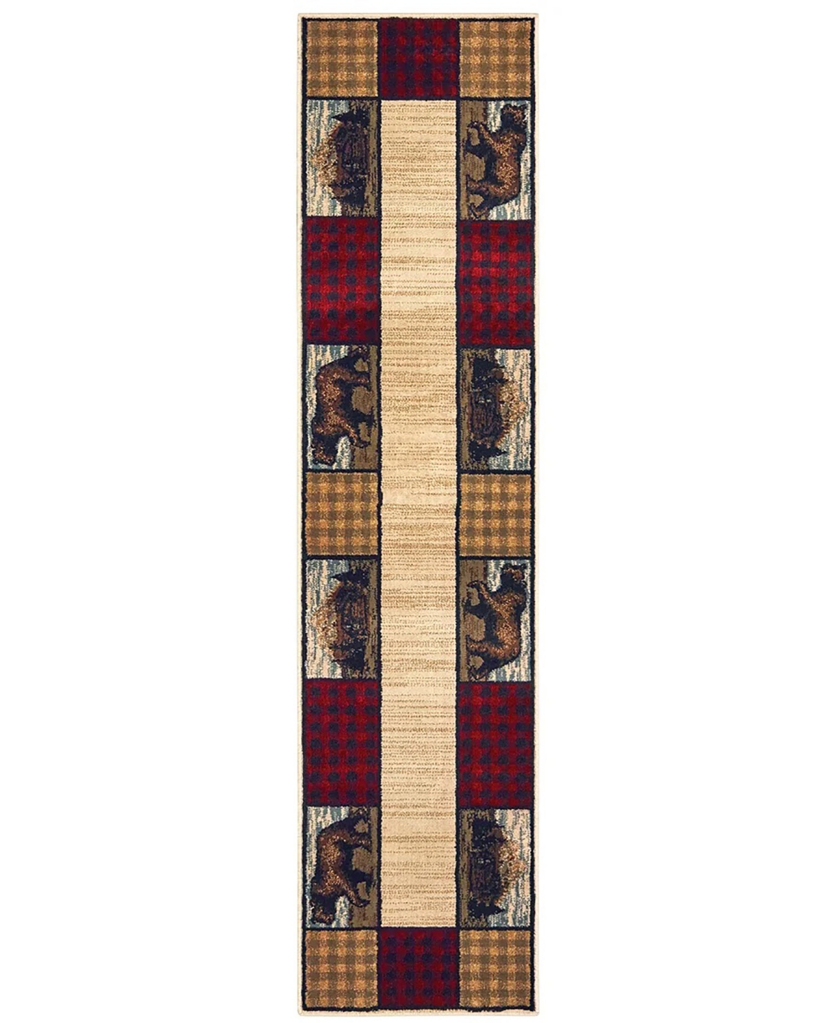 Oriental Weavers Woodlands 9603C 1'10" x 7'6" Runner Rug