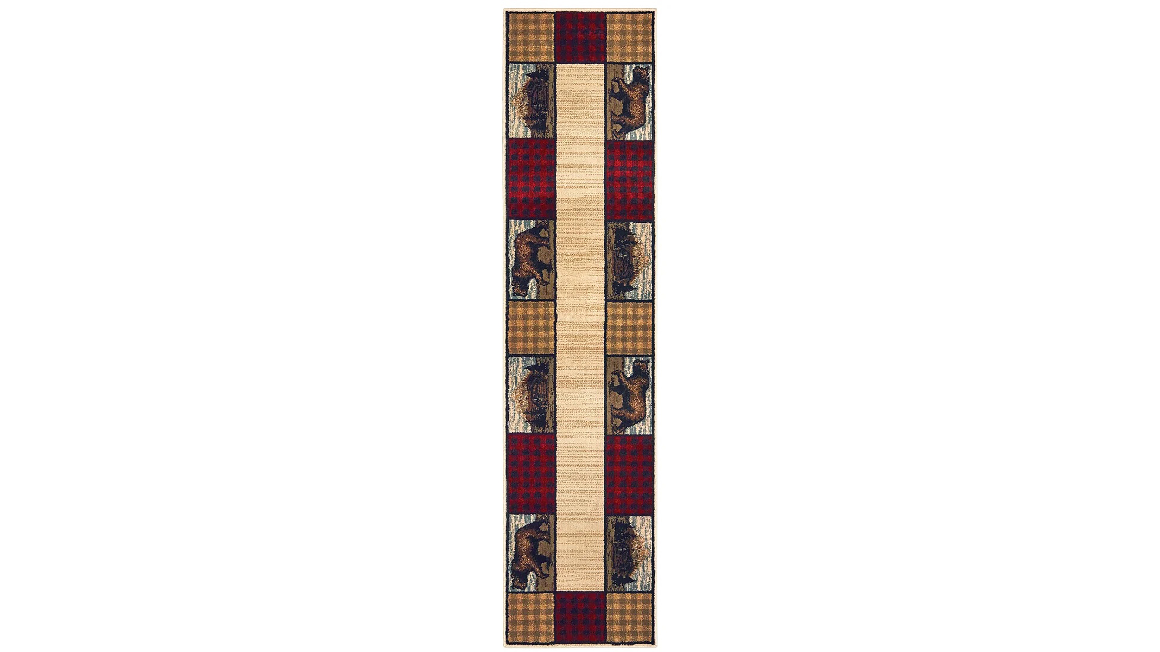 Oriental Weavers Woodlands 9603C 1'10" x 7'6" Runner Rug