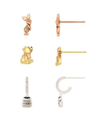 Multi-Stone Crystal and Cubic Zirconia Earrings Set