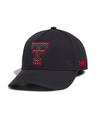 Men's and Women's Black Texas Tech Red Raiders Let's Ride A-Frame Adjustable Hat