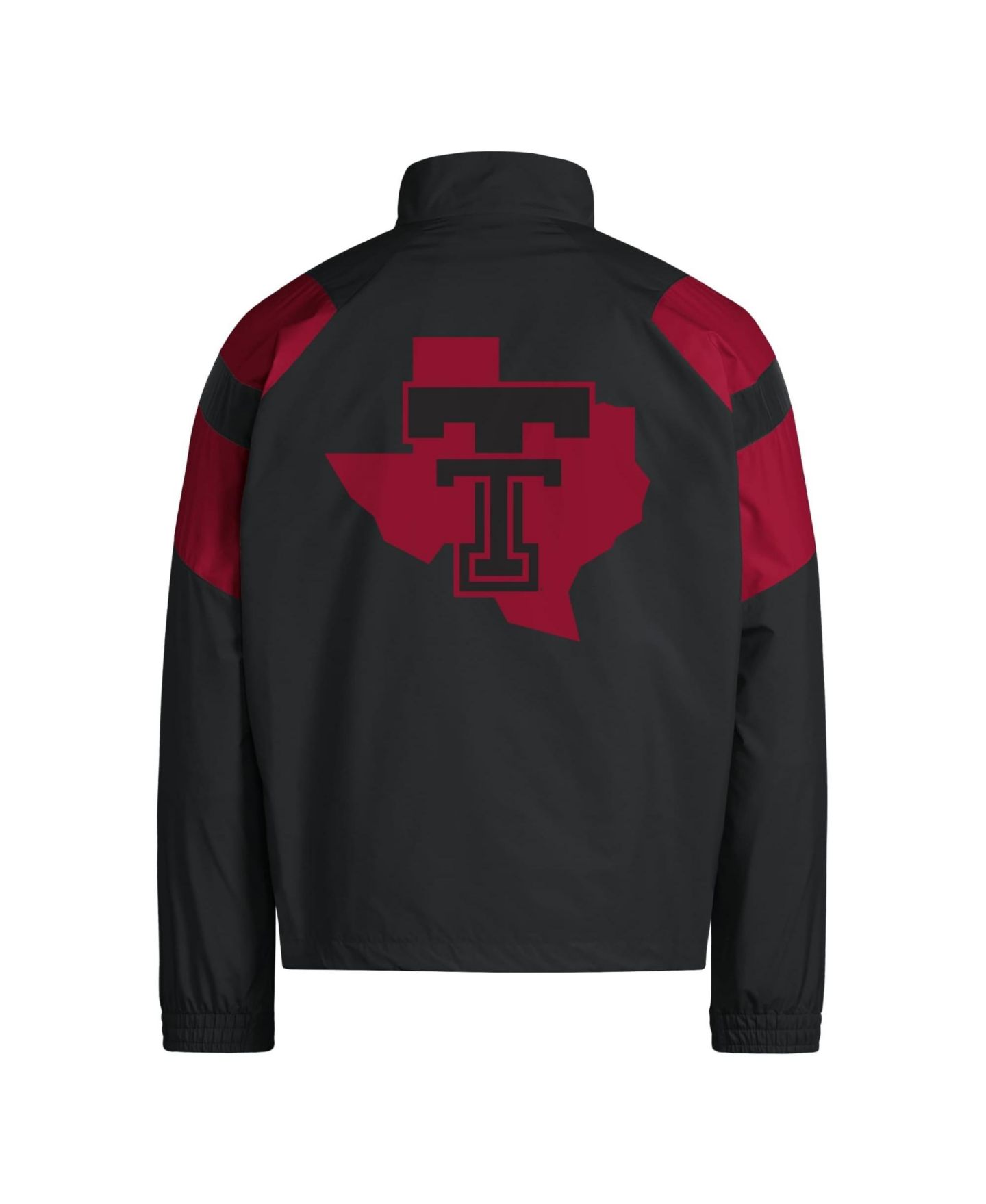 Мужская куртка adidas Black Texas Tech Red Raiders Let's Ride Full-Zip Track — фото 3