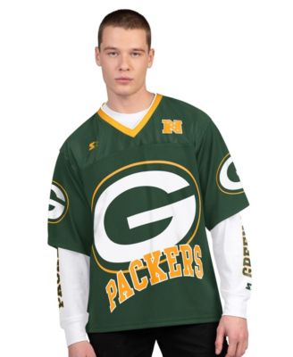 Men's Green/White Green Bay Packers Short Sleeve Long Sleeve T-Shirt Combo Pack