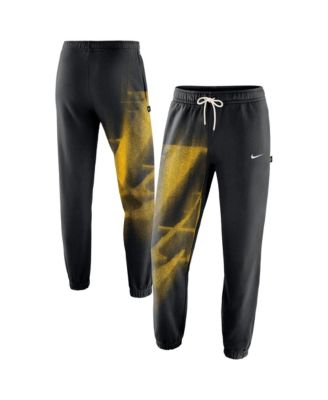 Men's Black Los Angeles Lakers 2026 Standard Issue Practice Icon Fleece Tapered Pants